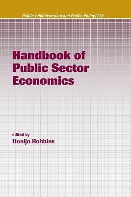 Handbook of Public Sector Economics 1