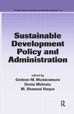 Sustainable Development Policy and Administration 1
