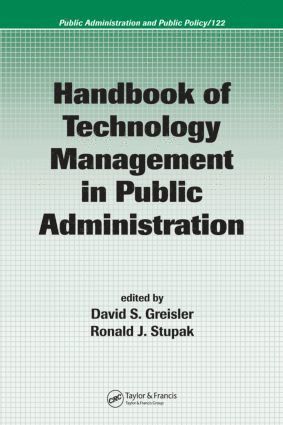 bokomslag Handbook of Technology Management in Public Administration