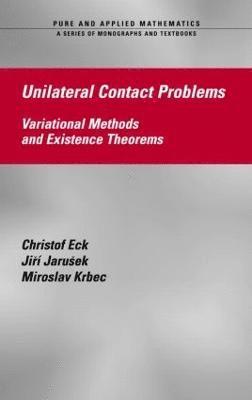 bokomslag Unilateral Contact Problems