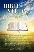 bokomslag Bible Study Made Simple!