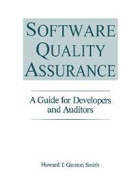 bokomslag Software Quality Assurance