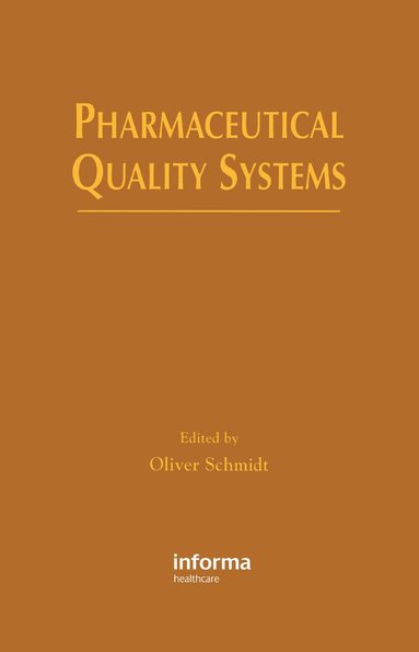 bokomslag Pharmaceutical Quality Systems