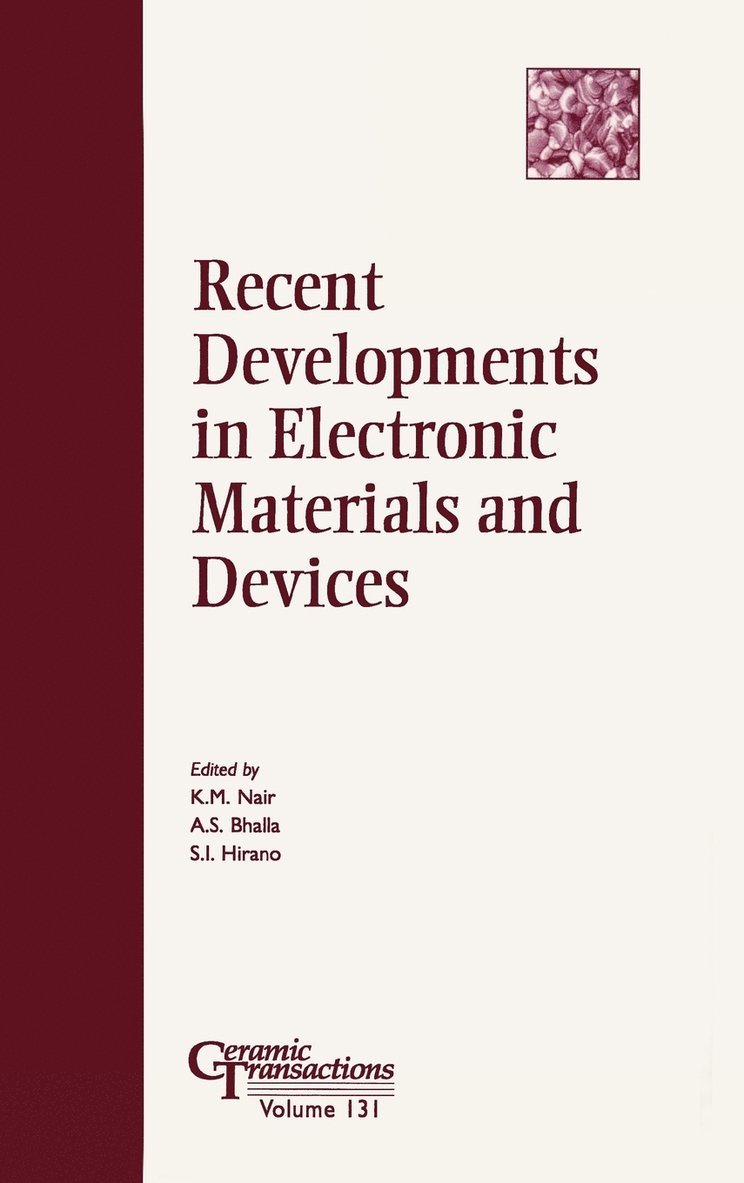 Recent Developments in Electronic Materials and Devices 1