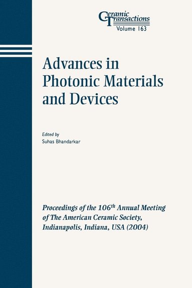 bokomslag Advances in Photonic Materials and Devices