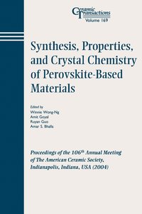 bokomslag Synthesis, Properties, and Crystal Chemistry of Perovskite-Based Materials