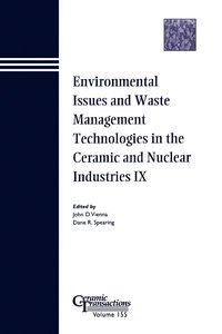 bokomslag Environmental Issues and Waste Management Technologies in the Ceramic and Nuclear Industries IX