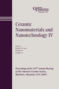 bokomslag Ceramic Nanomaterials and Nanotechnology IV
