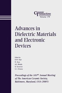bokomslag Advances in Dielectric Materials and Electronic Devices
