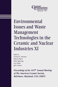 bokomslag Environmental Issues and Waste Management Technologies in the Ceramic and Nuclear Industries XI