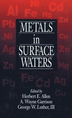 bokomslag Metals in Surface Waters