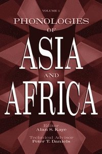 bokomslag Phonologies of Asia and Africa