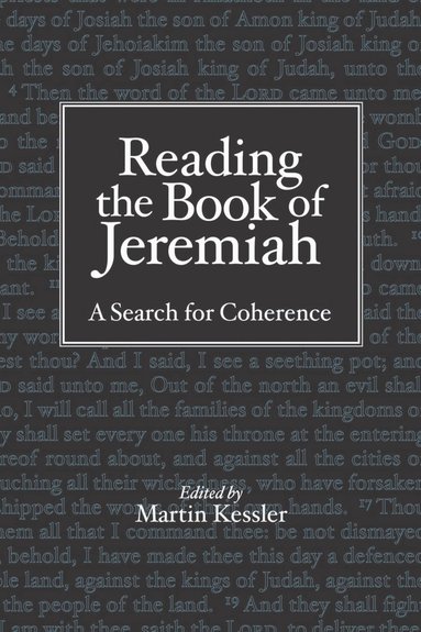 bokomslag Reading the Book of Jeremiah