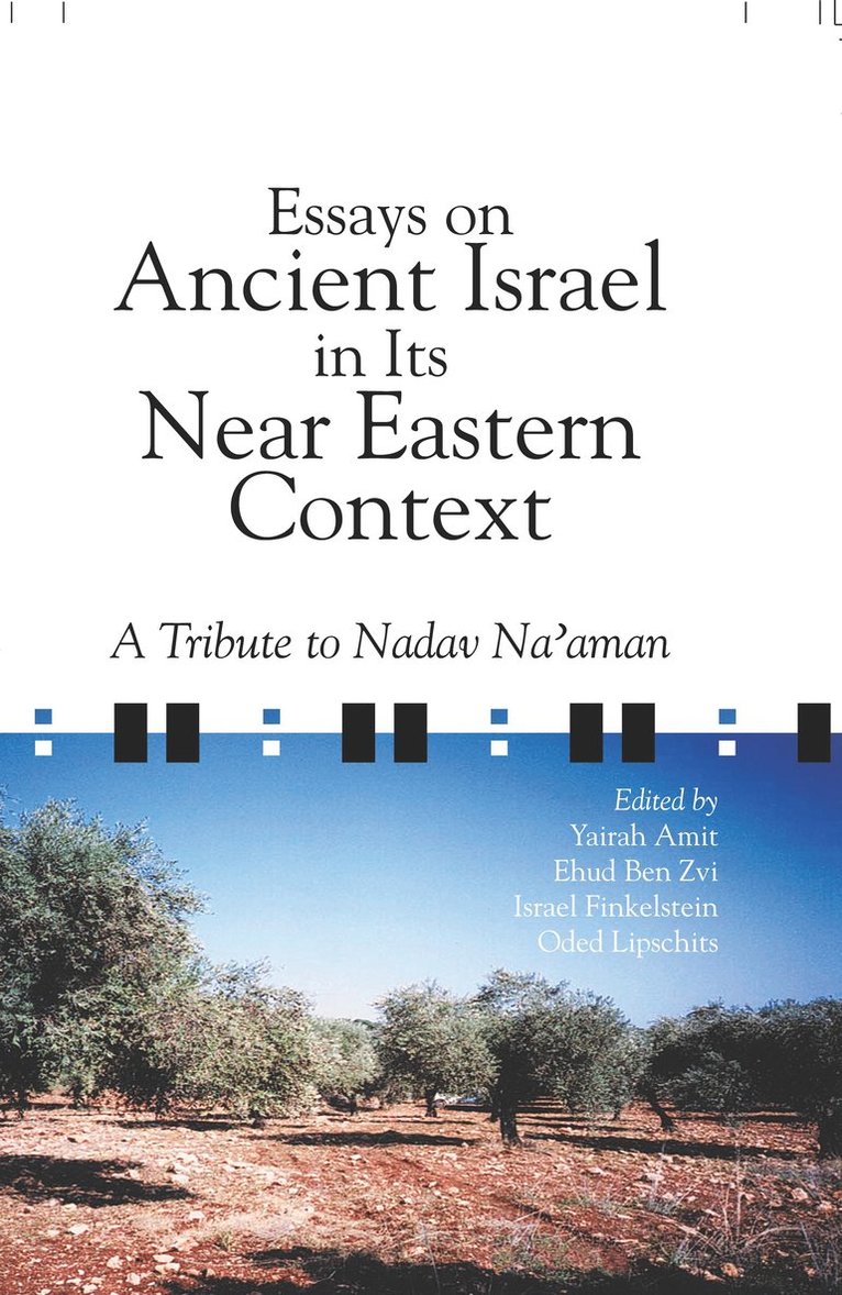 Essays on Ancient Israel in Its Near Eastern Context 1