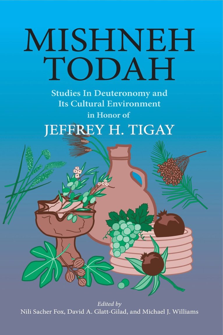 Nili Sacher Fox, David A. Glatt-Gilad, Michael J. Williams - Mishneh Todah, Inbunden