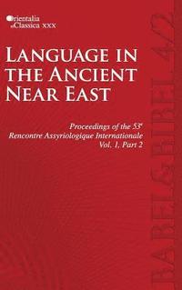 bokomslag Proceedings of the 53e Rencontre Assyriologique Internationale: Vol. 1, Part 2: Language in the Ancient Near East (2 parts)