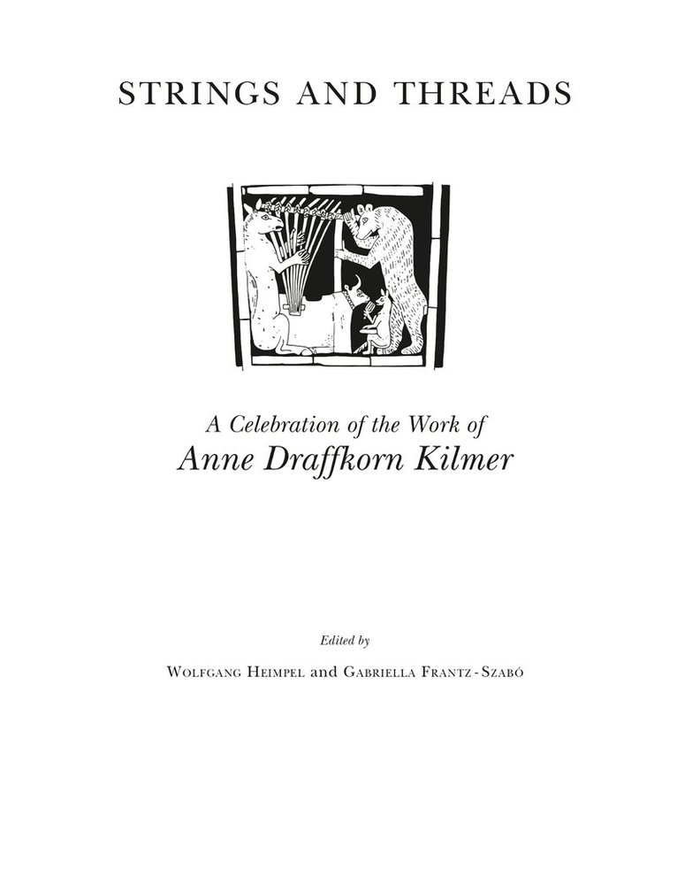 Wolfgang Heimpel, Gabriella Szabo - Strings and Threads, Inbunden