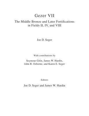 bokomslag Gezer VII
