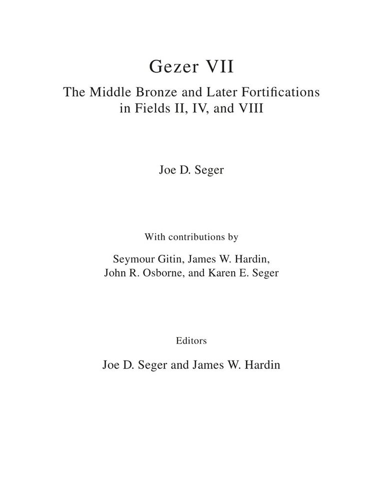 Gezer VII