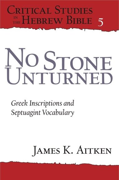 James K. Aitken - No Stone Unturned, Häftad