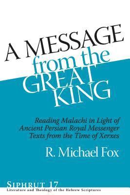 R. Michael Fox - Message from the Great King, Inbunden