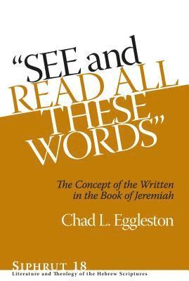 Chad L. Eggleston - “See and Read All These Words”, Inbunden