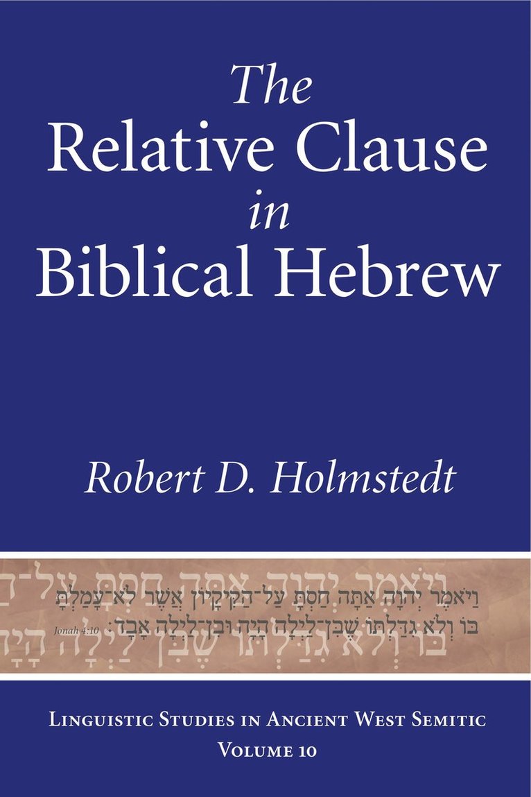 Relative Clause in Biblical Hebrew