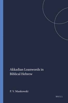 bokomslag Akkadian Loanwords in Biblical Hebrew