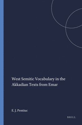 bokomslag West Semitic Vocabulary in the Akkadian Texts from Emar