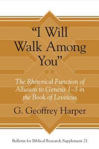 bokomslag "I Will Walk Among You"