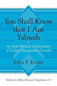 bokomslag You Shall Know that I Am Yahweh