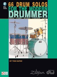bokomslag 66 Drum Solos for the Modern Drummer Rock * Funk * Blues * Fusion * Jazz Book/Online Audio