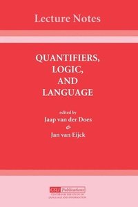 bokomslag Quantifiers, Logic and Language