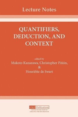 bokomslag Quantifiers, Deduction, and Context