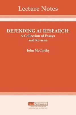 Defending AI Research 1