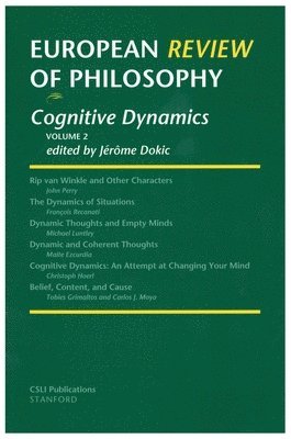 bokomslag European Review of Philosophy: Volume 2, Cognitive Dynamics