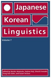 bokomslag Japanese/Korean Linguistics: Volume 7