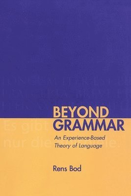 bokomslag Beyond Grammar