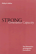 Strong Generative Capacity 1