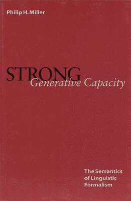 Strong Generative Capacity 1