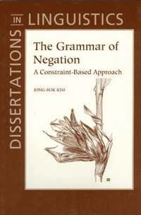 bokomslag The Grammar of Negation