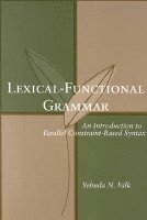 Lexical-Functional Grammar 1