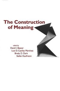 bokomslag The Construction of Meaning