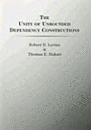 bokomslag The Unity of Unbounded Dependency Constructions