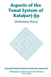 bokomslag Aspects of the Tonal System of Kalabari-ljo