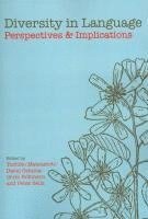 Yo Matsumoto, David Oshima, Orrin Robinson, Peter Sells - Diversity in Language, Häftad