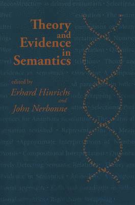 bokomslag Theory and Evidence in Semantics