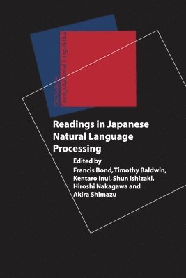 Readings in Japanese Natural Language Processing 1