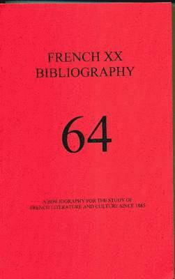 bokomslag French XX Bibliography: Issue 64