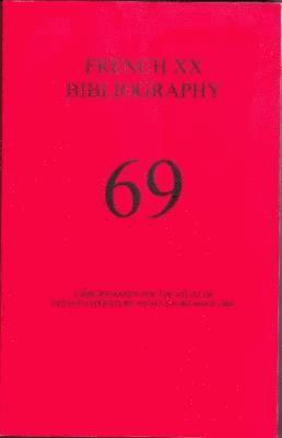 bokomslag French XX Bibliography, Issue 69